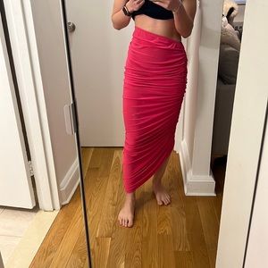 Norma Kamali Diana skirt